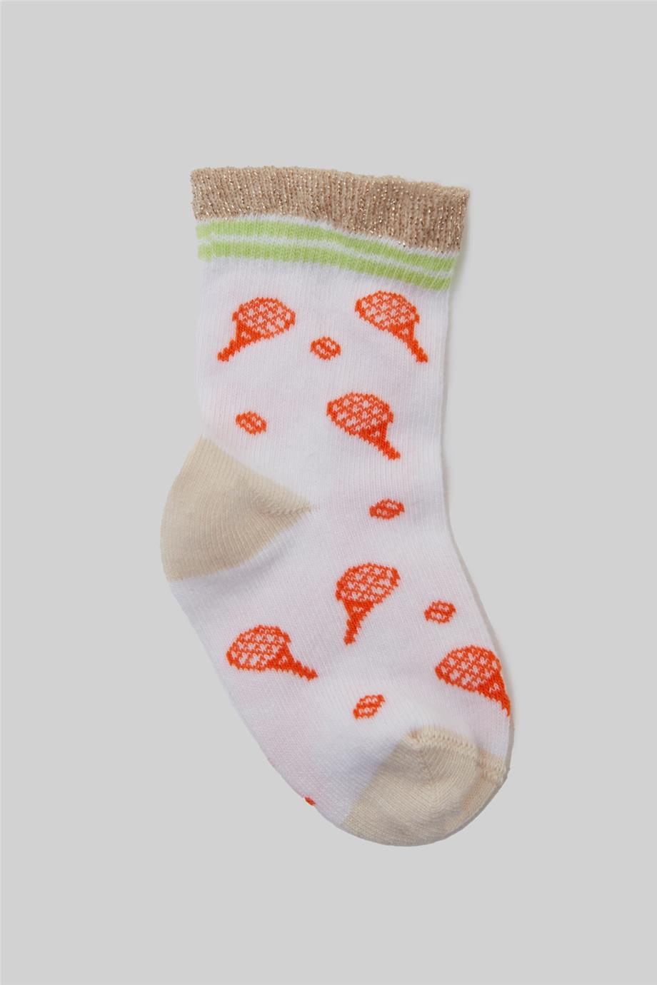 GB Baby Kız Bebek Renkli Çorap