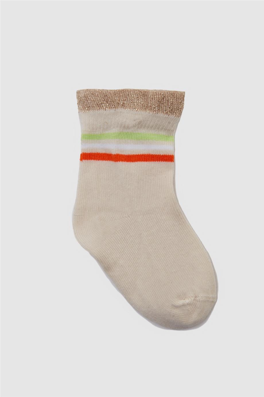 GB Baby Kız Bebek Renkli Çorap