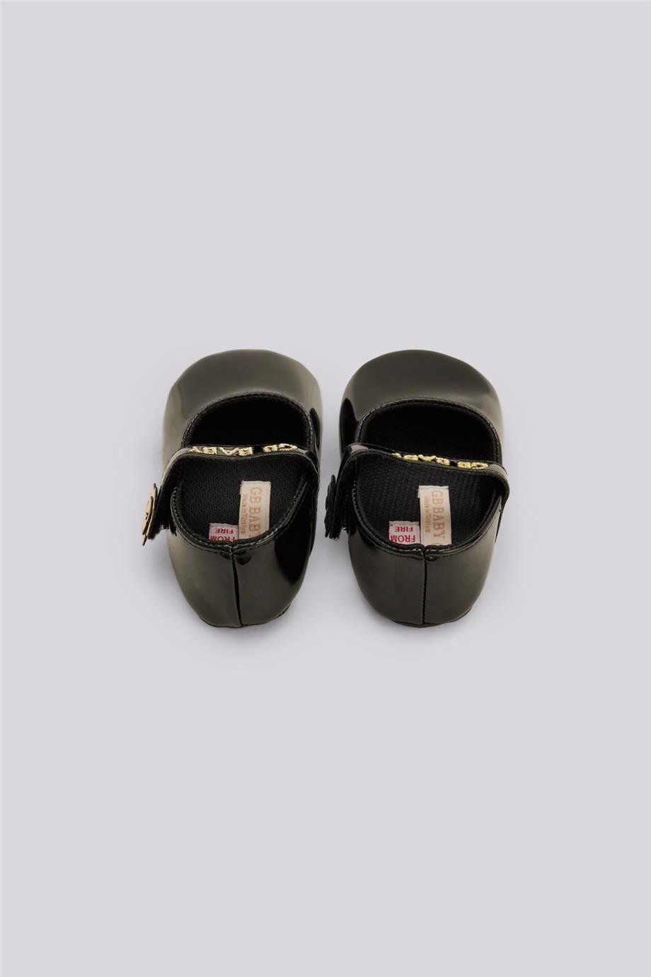 GB Baby Baby Girl Black BooteesGB Baby Baby Girl Black Bootees