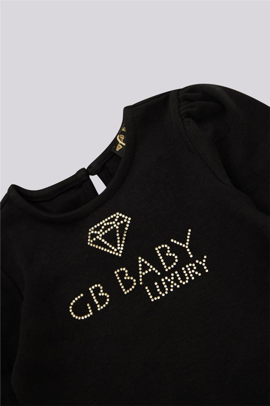 GB Baby Girl Black T-shirtGB Baby Girl Black T-shirt