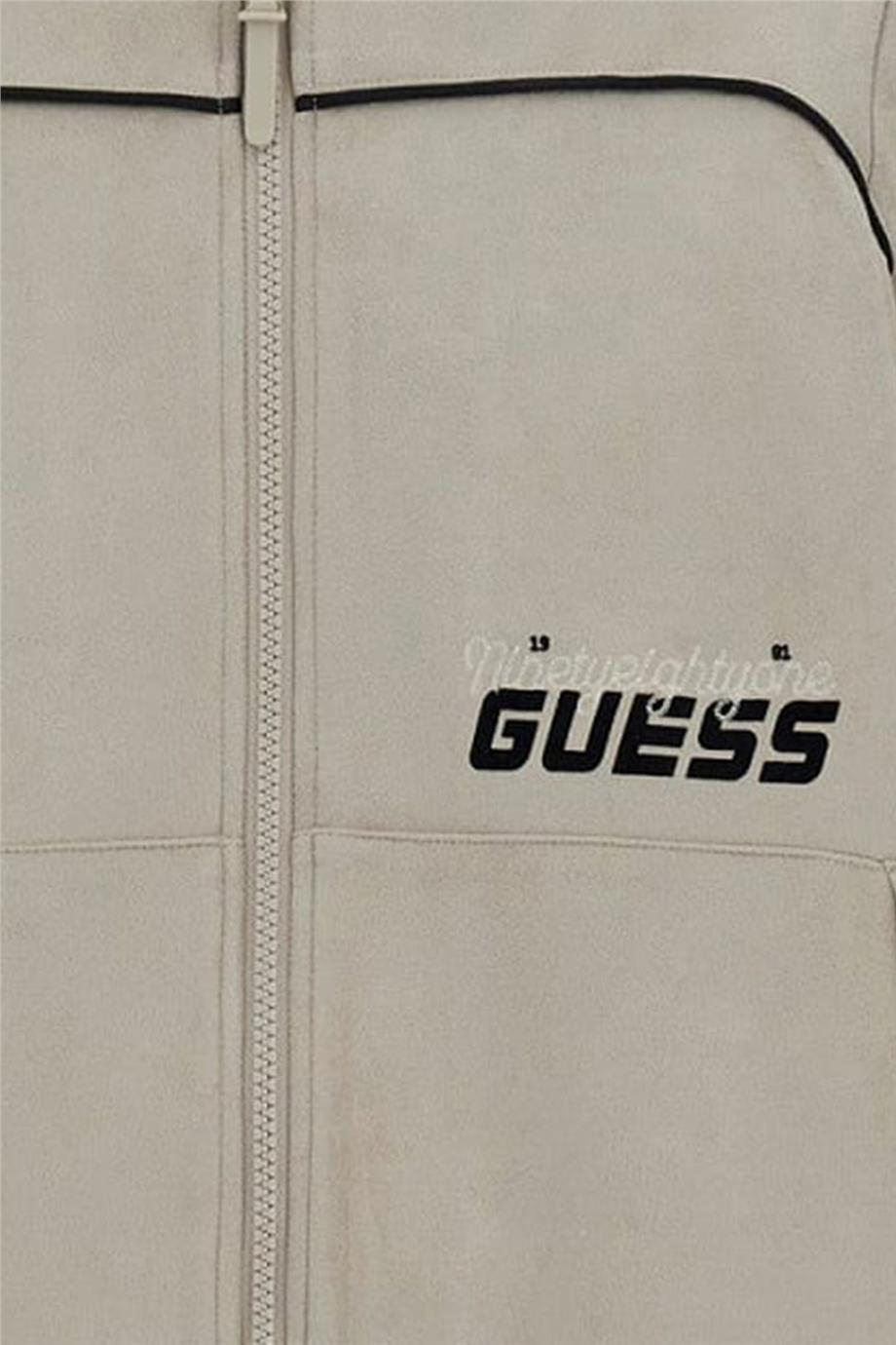 Guess Erkek Çocuk Bej Eşofman ÜstüGuess Erkek Çocuk Bej Eşofman Üstü