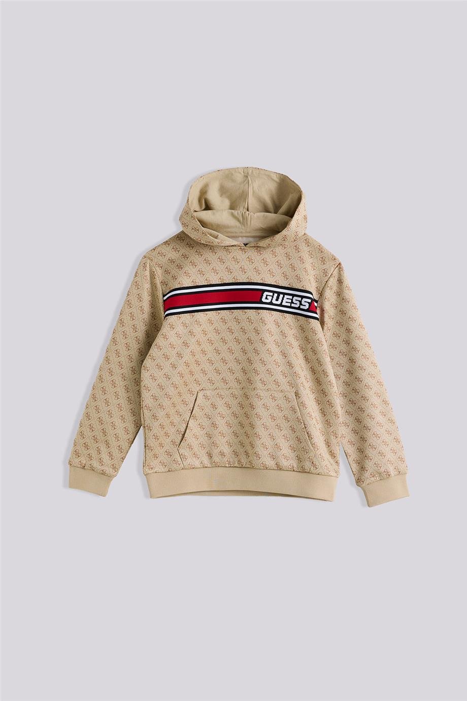 Guess Erkek Çocuk Bej SweatshirtGuess Erkek Çocuk Bej Sweatshirt