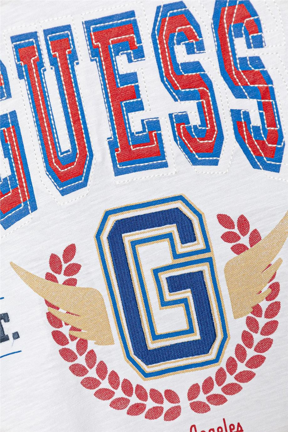 Guess Erkek Çocuk Beyaz TshirtGuess Erkek Çocuk Beyaz Tshirt