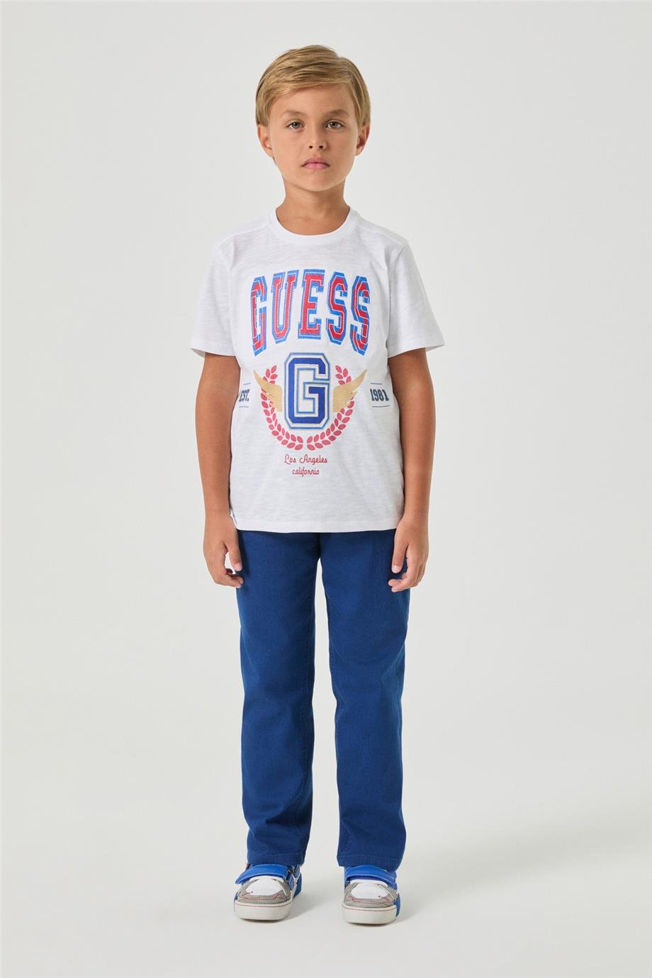 Guess Erkek Çocuk Beyaz TshirtGuess Erkek Çocuk Beyaz Tshirt