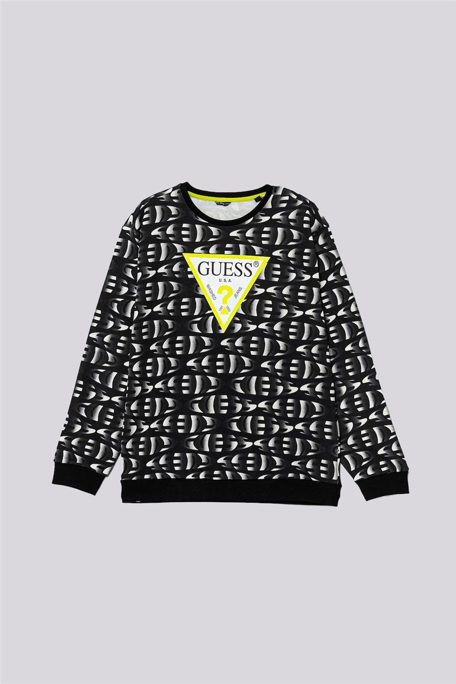 Guess Erkek Çocuk Desenli SweatshirtGuess Erkek Çocuk Desenli Sweatshirt