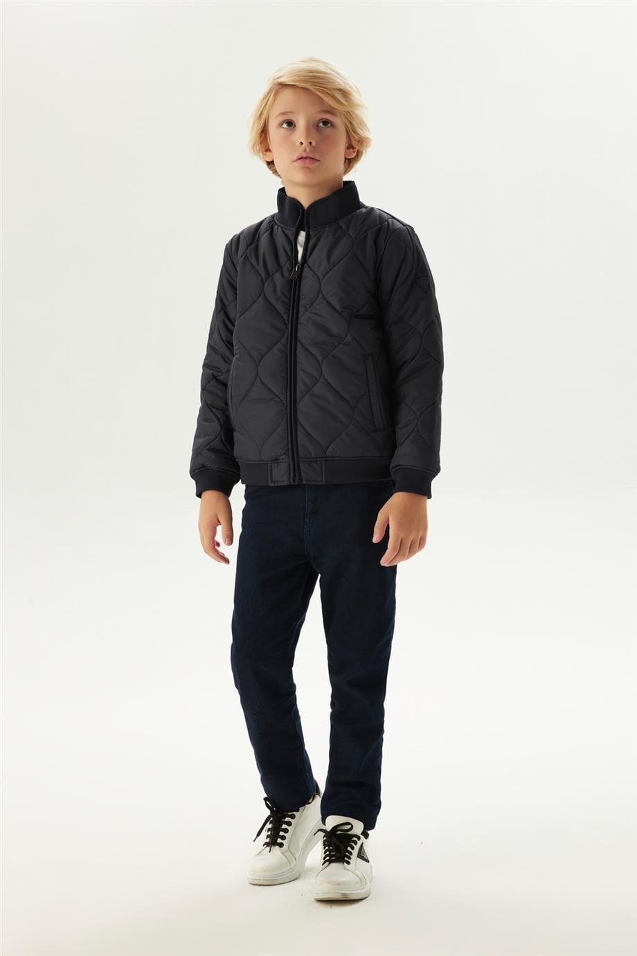 Guess Erkek Çocuk Lacivert Mont