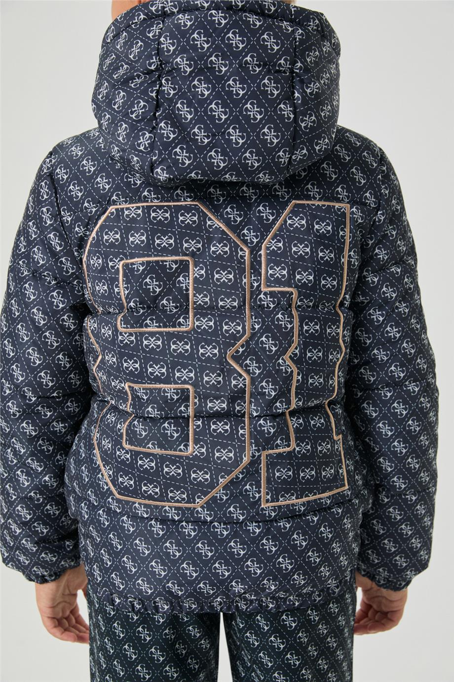 Guess Erkek Çocuk Lacivert MontGuess Erkek Çocuk Lacivert Mont