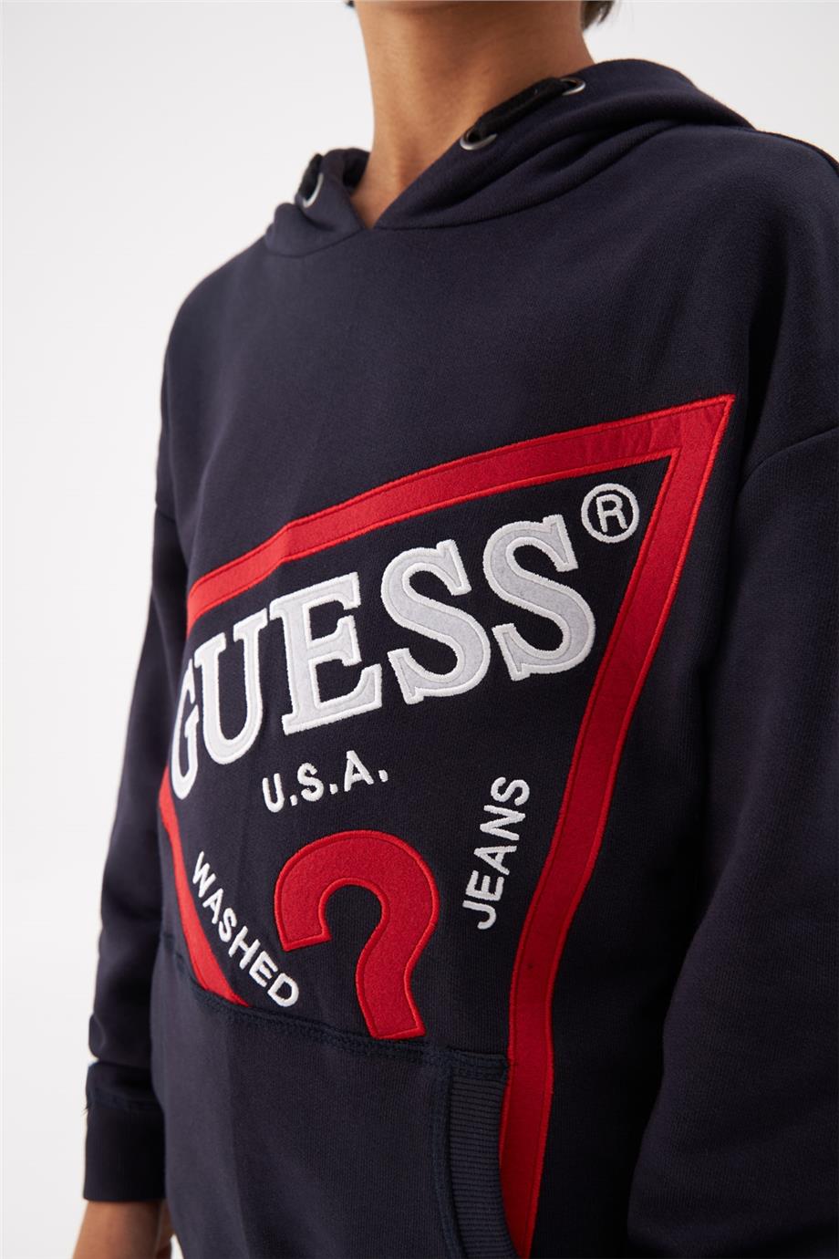 Guess Erkek Çocuk Lacivert Sweatshirt