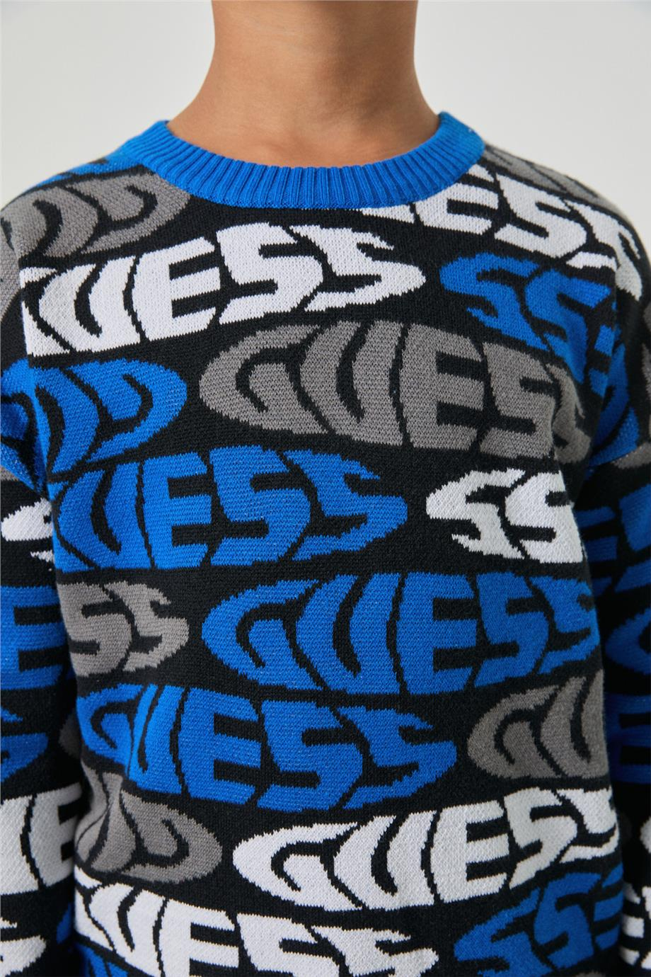 Guess Erkek Çocuk Mavi KazakGuess Erkek Çocuk Mavi Kazak