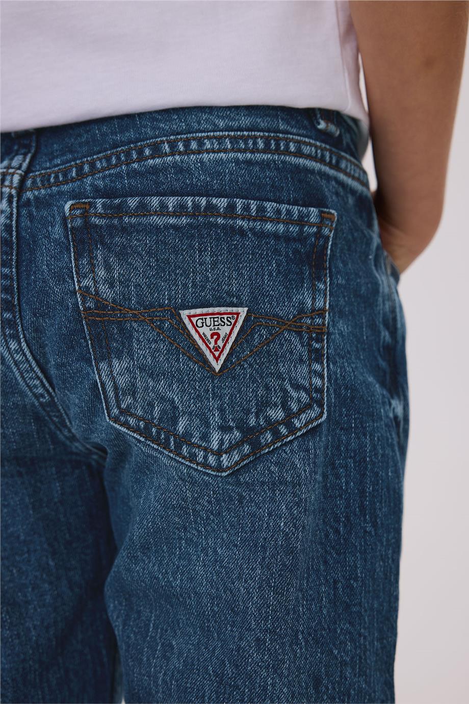 Guess Erkek Çocuk Mavi PantolonGuess Erkek Çocuk Mavi Pantolon