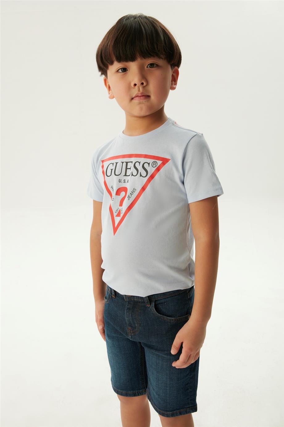 Guess Erkek Çocuk Mavi Şort