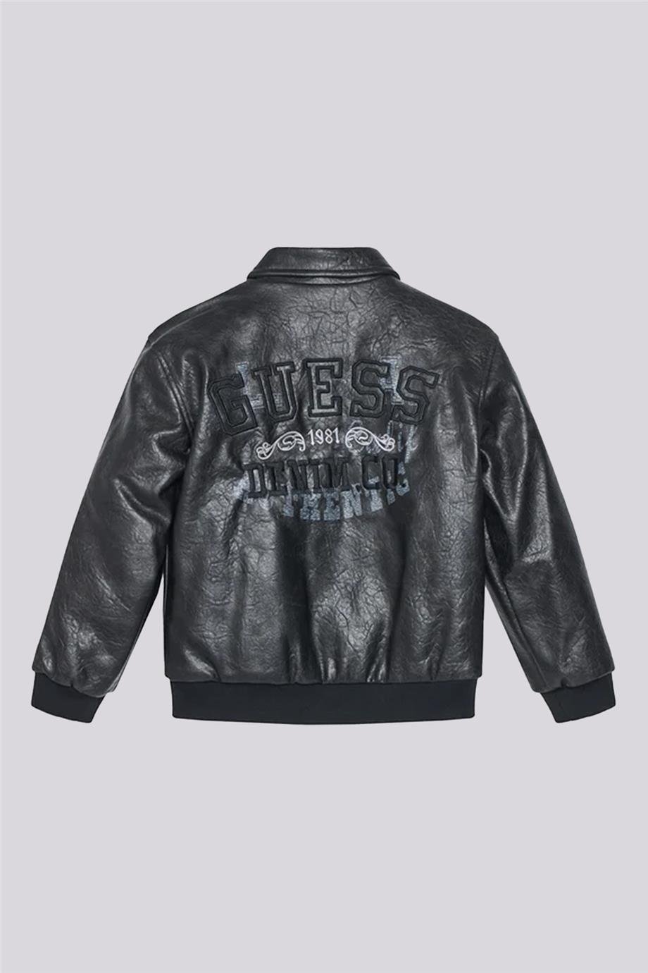 Guess Erkek Çocuk Siyah CeketGuess Erkek Çocuk Siyah Ceket