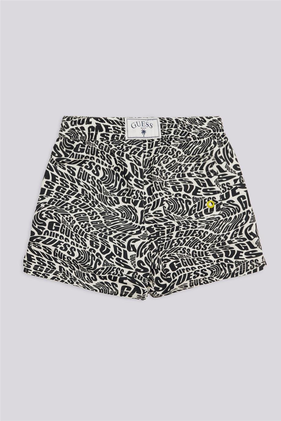 Guess Erkek Çocuk Siyah Deniz ŞortuGuess Erkek Çocuk Siyah Deniz Şortu