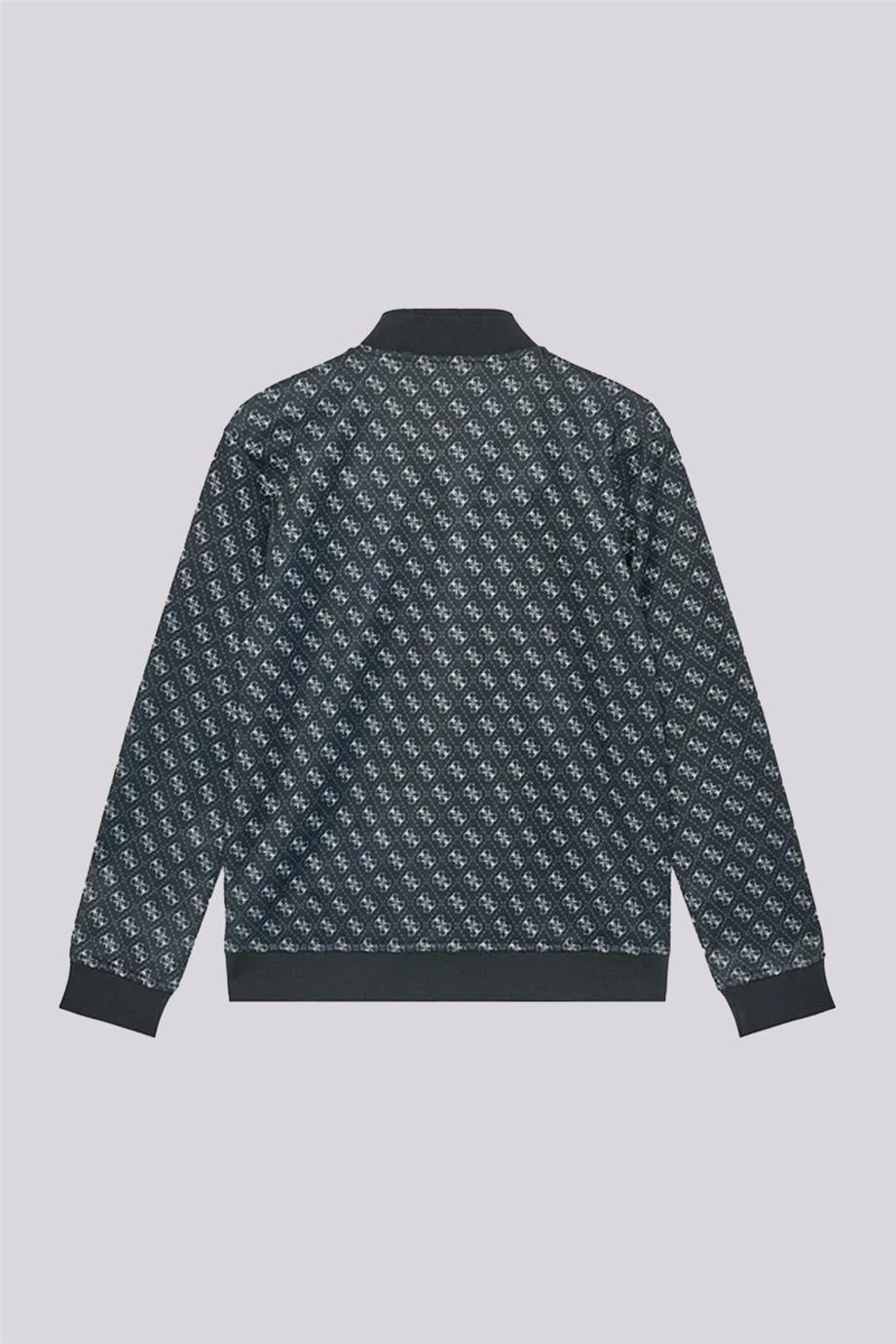 Guess Erkek Çocuk Siyah Eşofman ÜstüGuess Erkek Çocuk Siyah Eşofman Üstü