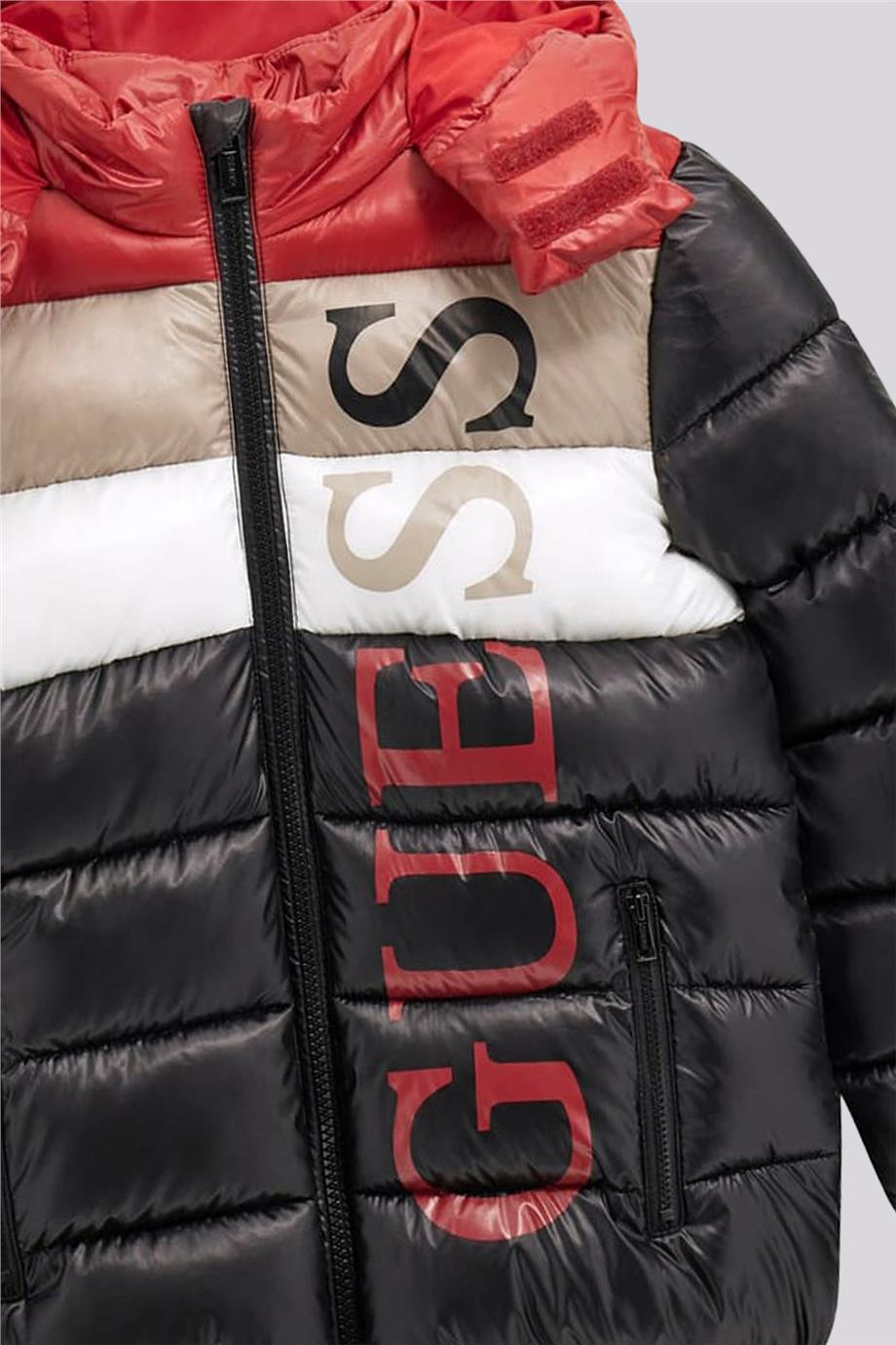 Guess Erkek Çocuk Siyah MontGuess Erkek Çocuk Siyah Mont