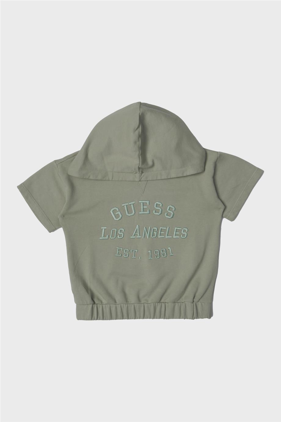 Guess Kız Çocuk Açık Yeşil T-Shirt