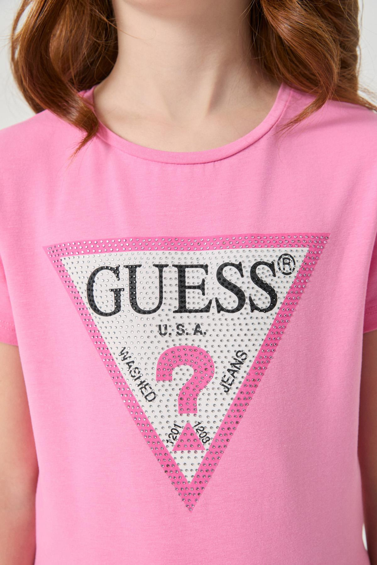 Guess Kız Çocuk Baskılı TshirtGuess Kız Çocuk Baskılı Tshirt