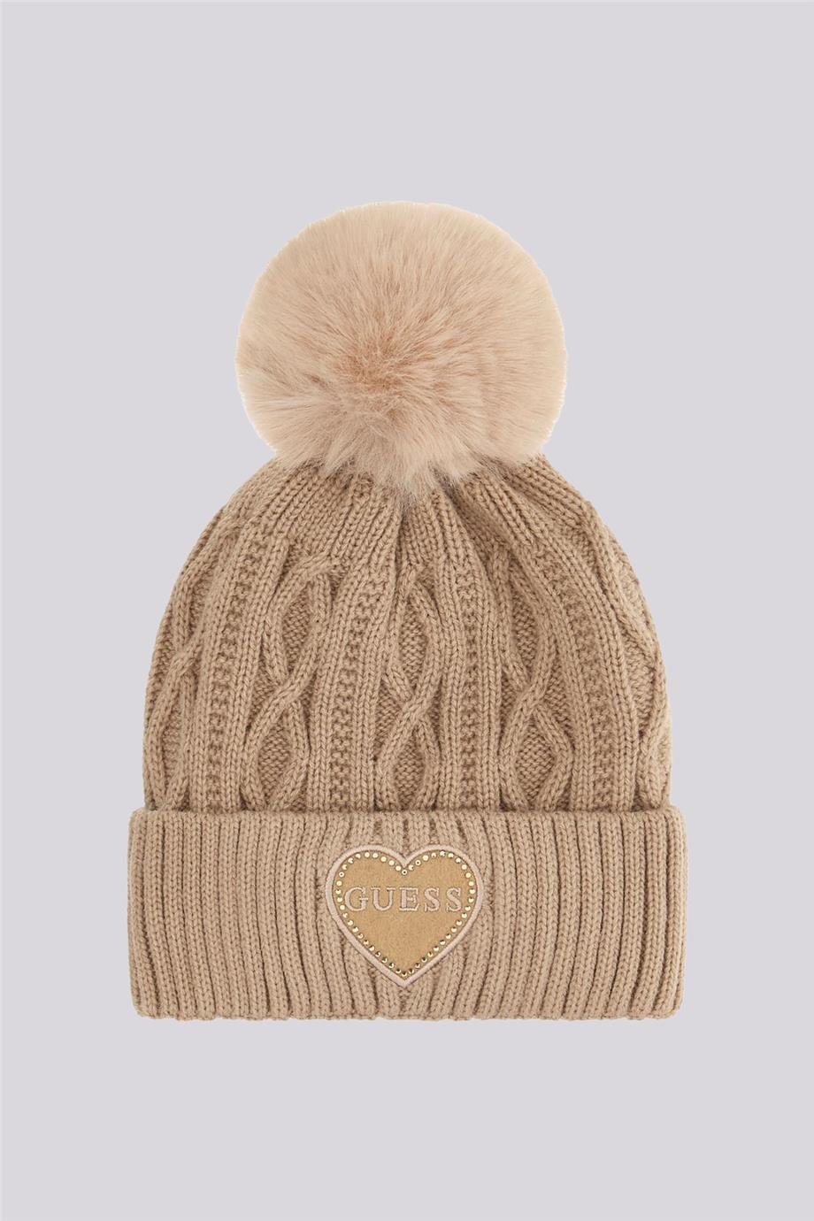 Guess Kız Çocuk Bej BereGuess Kız Çocuk Bej Bere