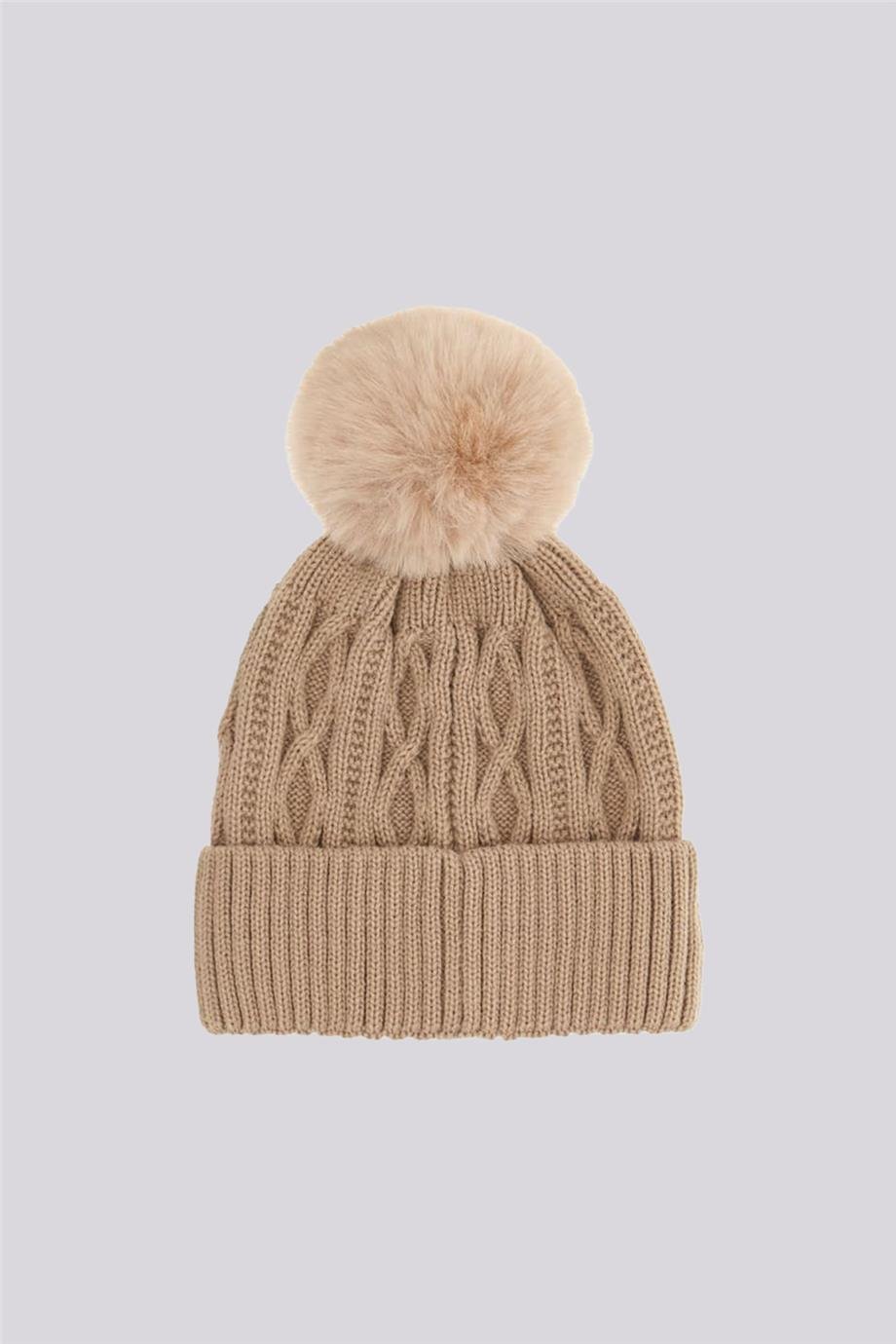 Guess Kız Çocuk Bej BereGuess Kız Çocuk Bej Bere