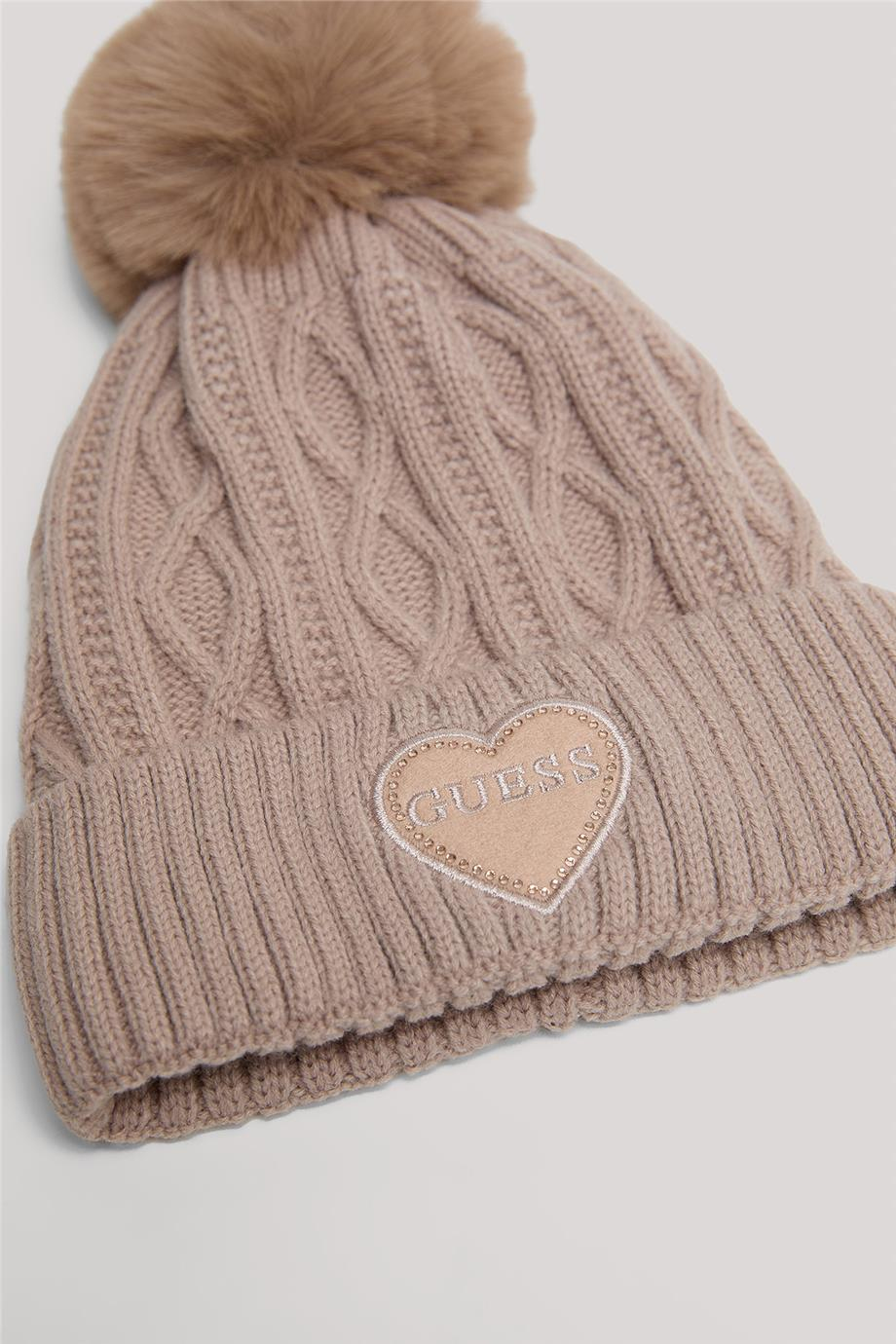 Guess Kız Çocuk Bej BereGuess Kız Çocuk Bej Bere