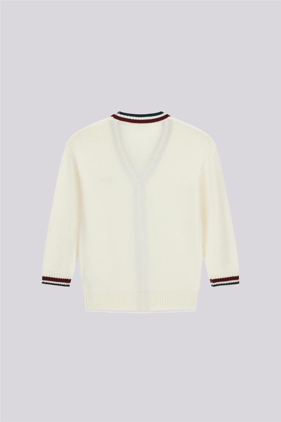 Guess Kız Çocuk Beyaz HırkaGuess Kız Çocuk Beyaz Hırka