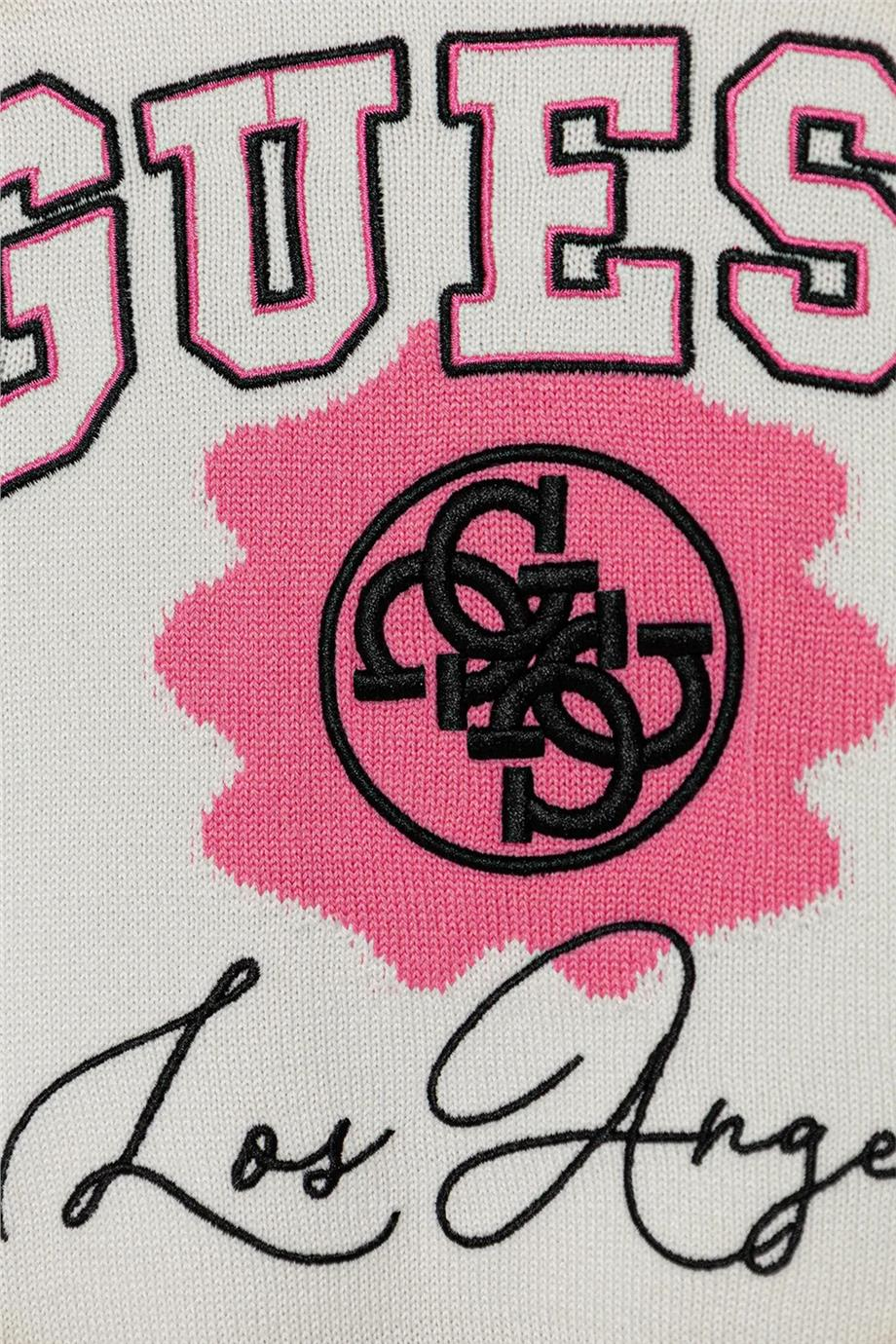 Guess Kız Çocuk Beyaz KazakGuess Kız Çocuk Beyaz Kazak