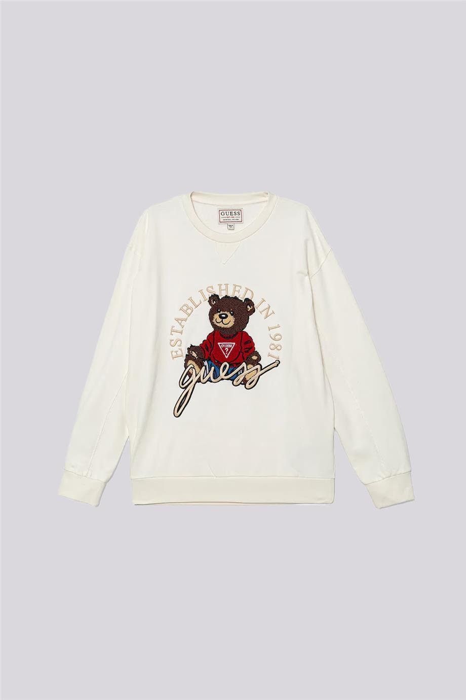 Guess Kız Çocuk Beyaz SweatshirtGuess Kız Çocuk Beyaz Sweatshirt