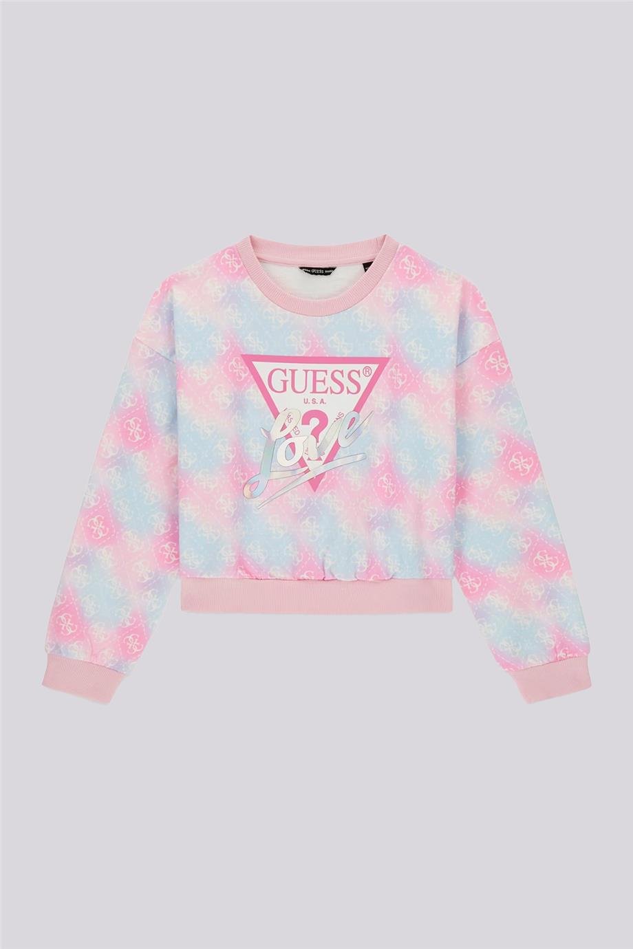 Guess Kız Çocuk Desenli SweatshirtGuess Kız Çocuk Desenli Sweatshirt