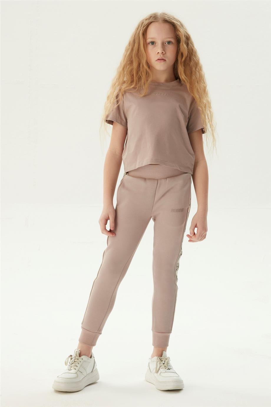 Guess Kız Çocuk Kahverengi Eşofman Altı