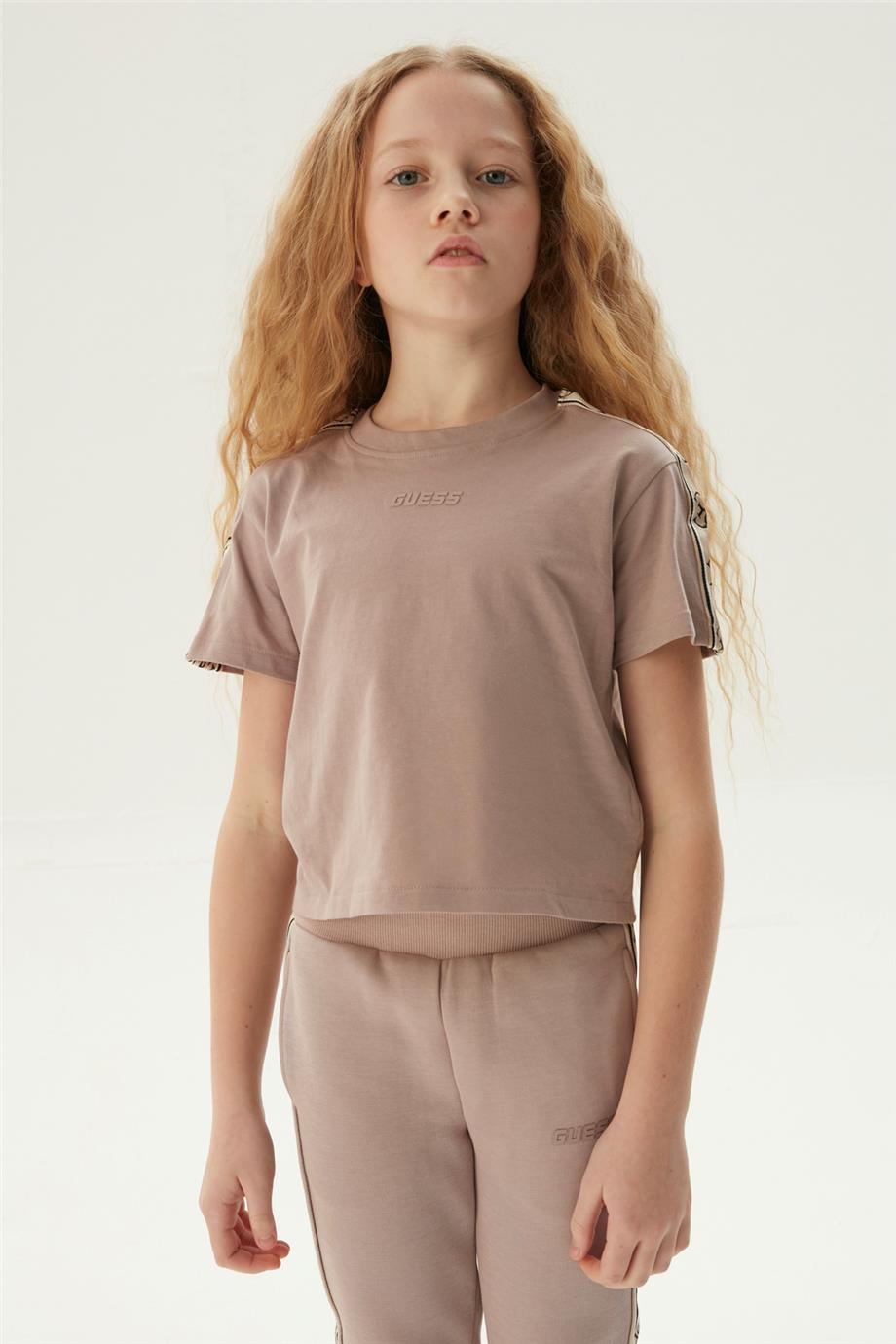 Guess Kız Çocuk Kahverengi Eşofman Altı