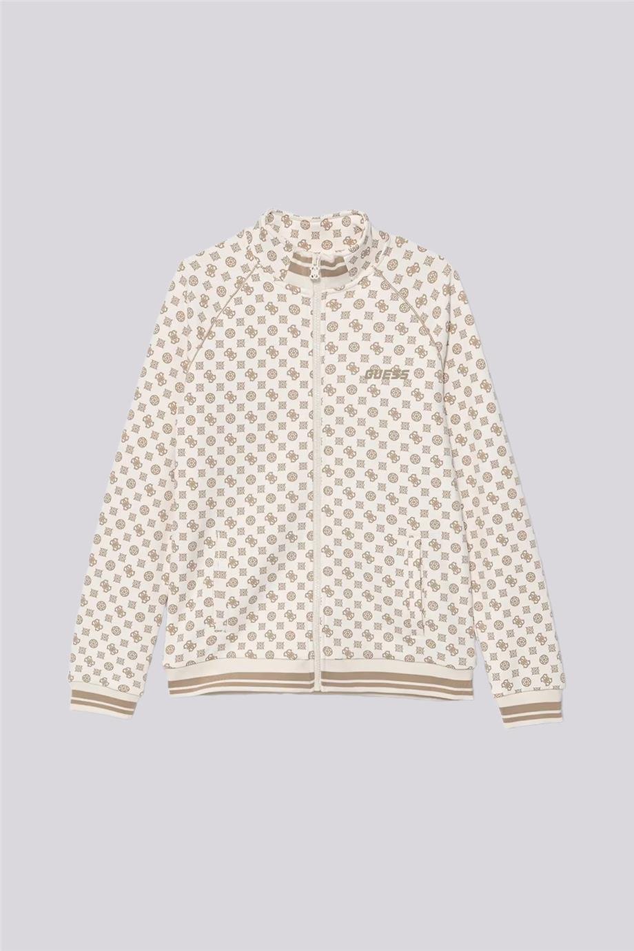 Guess Kız Çocuk Krem Eşofman ÜstüGuess Kız Çocuk Krem Eşofman Üstü