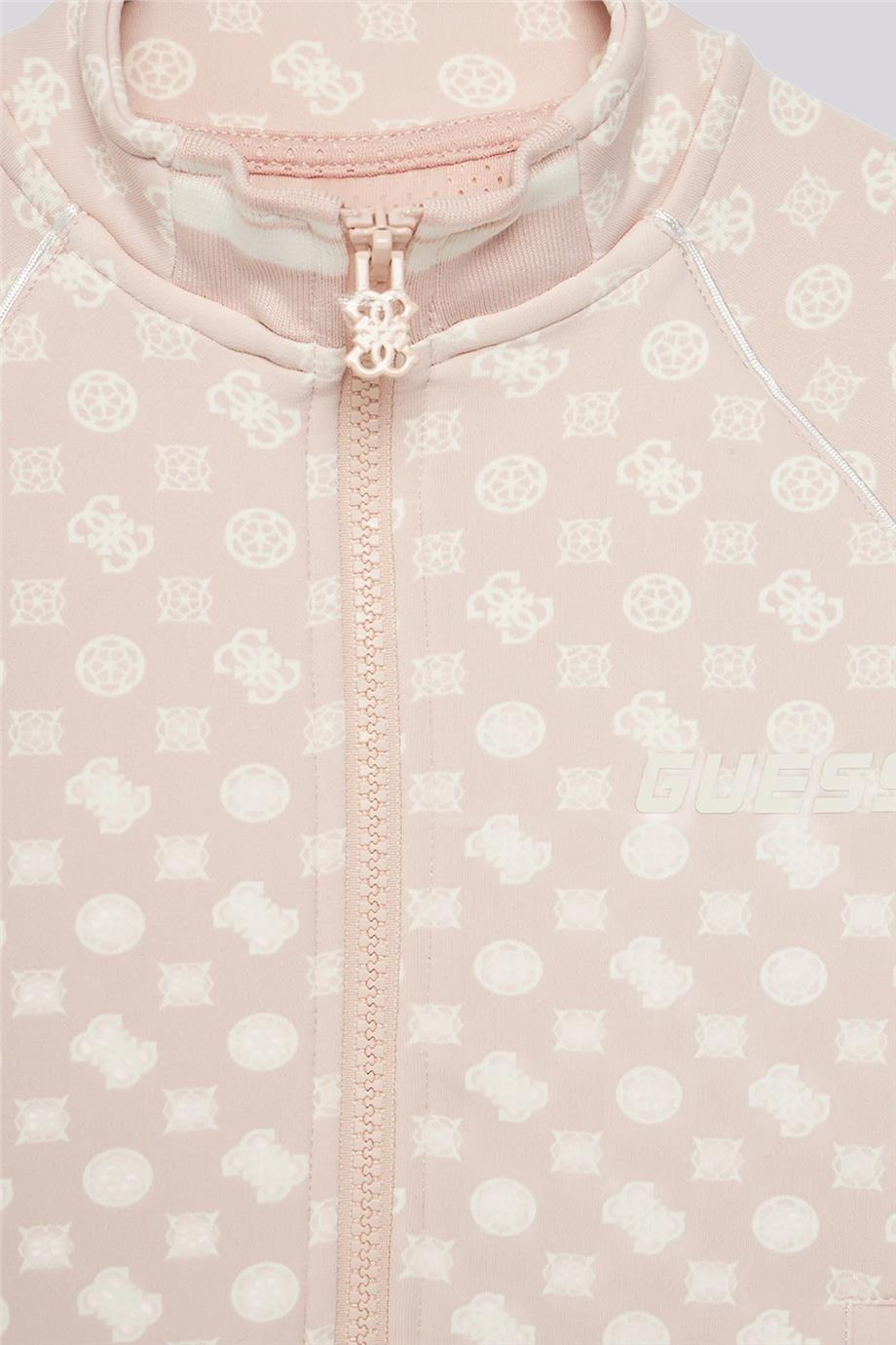 Guess Kız Çocuk Krem Eşofman ÜstüGuess Kız Çocuk Krem Eşofman Üstü