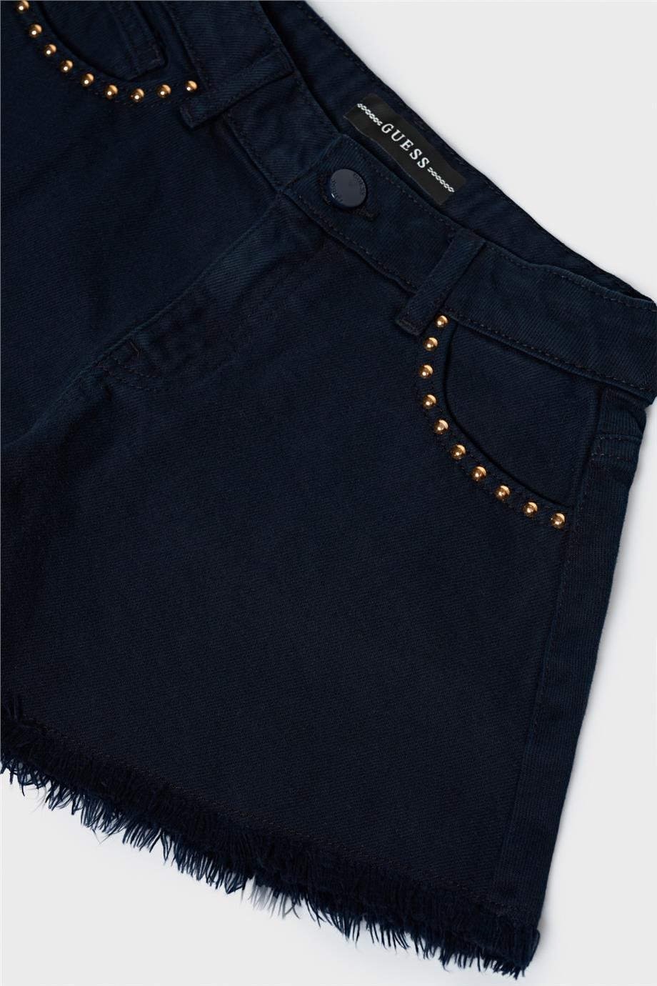 Guess Kız Çocuk Lacivert Şort