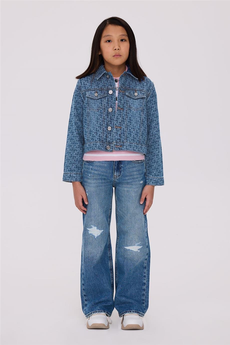 Guess Kız Çocuk Mavi CeketGuess Kız Çocuk Mavi Ceket