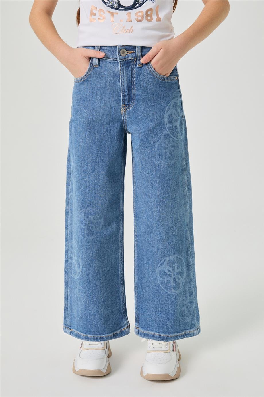 Guess Kız Çocuk Mavi PantolonGuess Kız Çocuk Mavi Pantolon