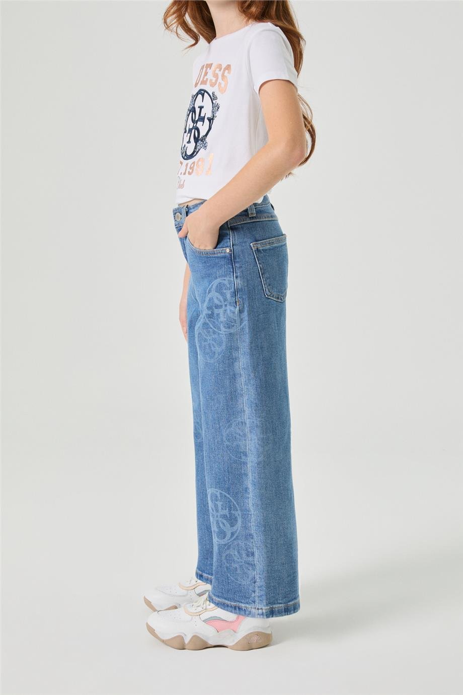 Guess Kız Çocuk Mavi PantolonGuess Kız Çocuk Mavi Pantolon