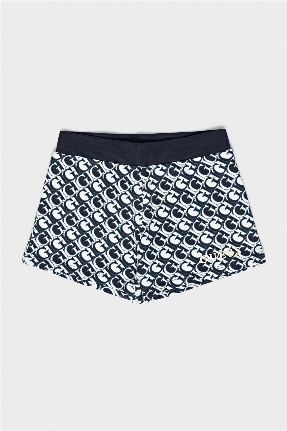 Guess Kız Çocuk Mavi Şort