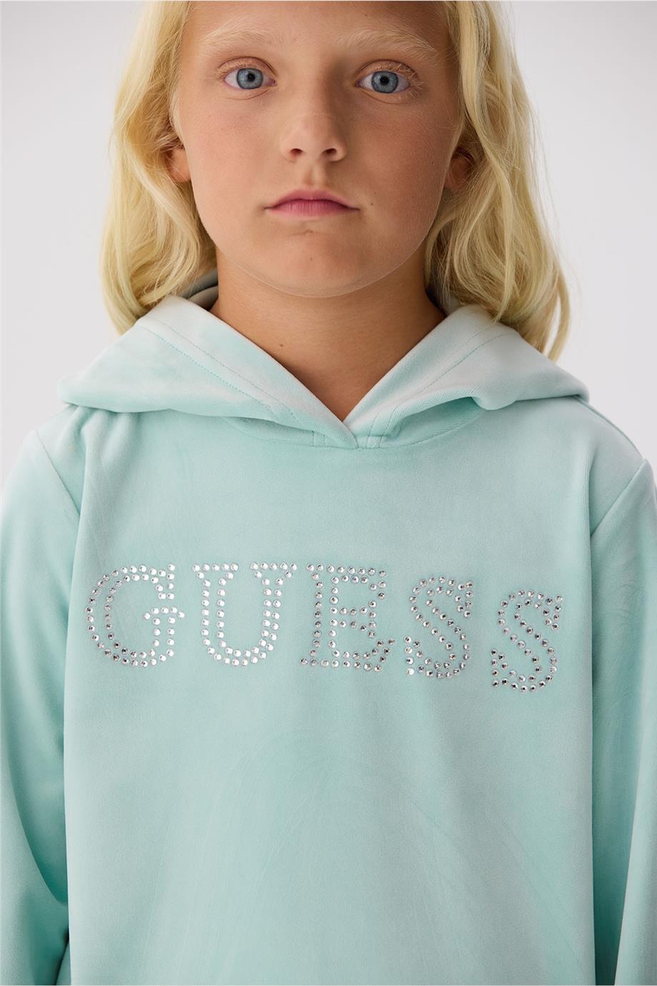 Guess Kız Çocuk Mint Sweatshirt