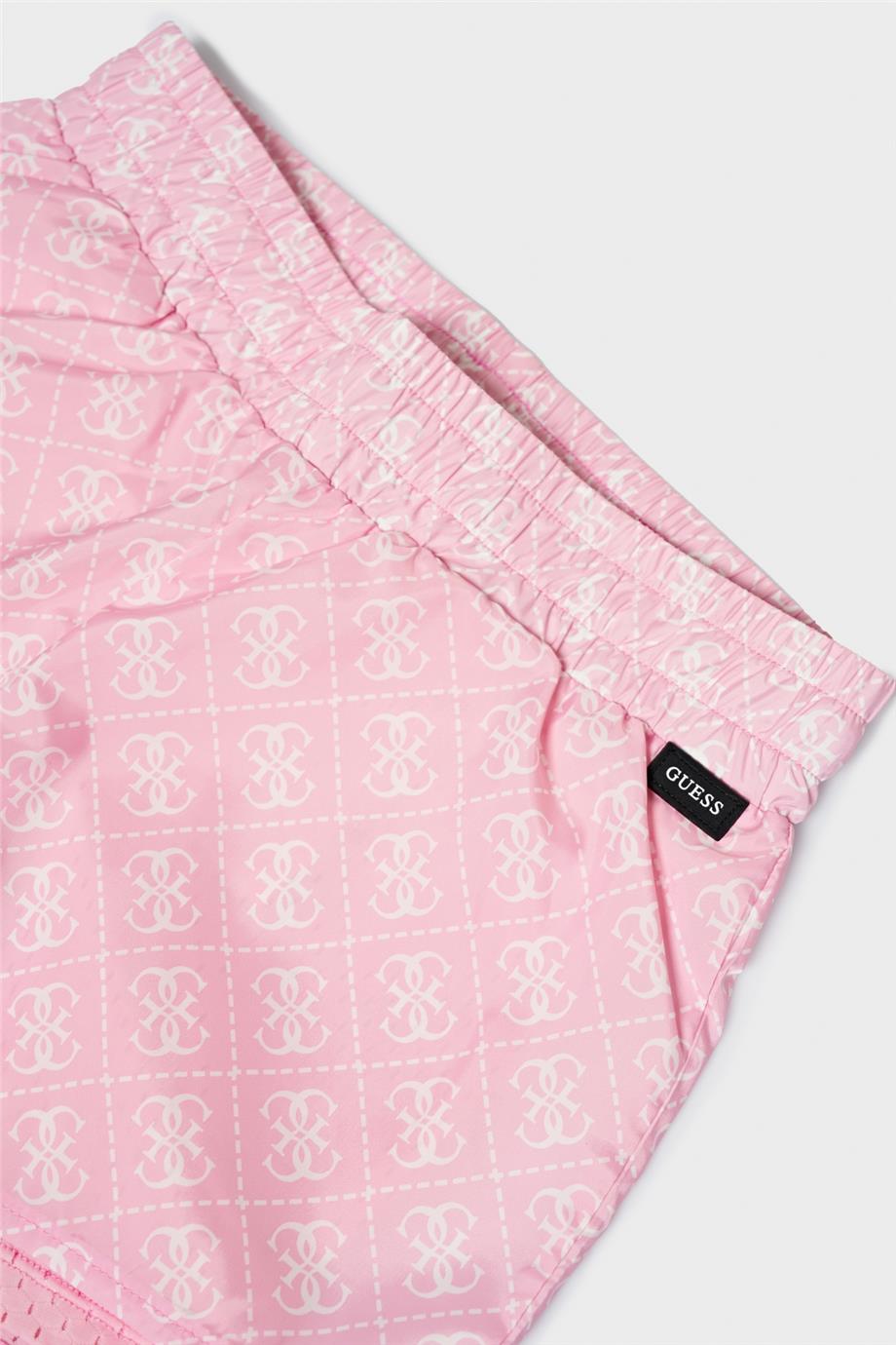 Guess Kız Çocuk Pembe Şort