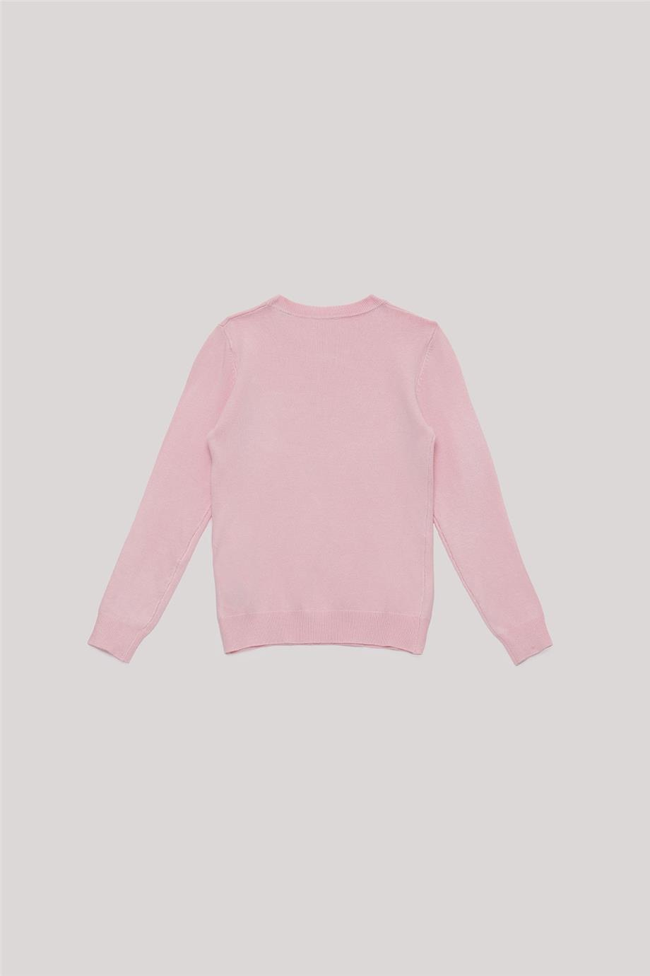 Guess Kız Çocuk Pembe Sweatshirt