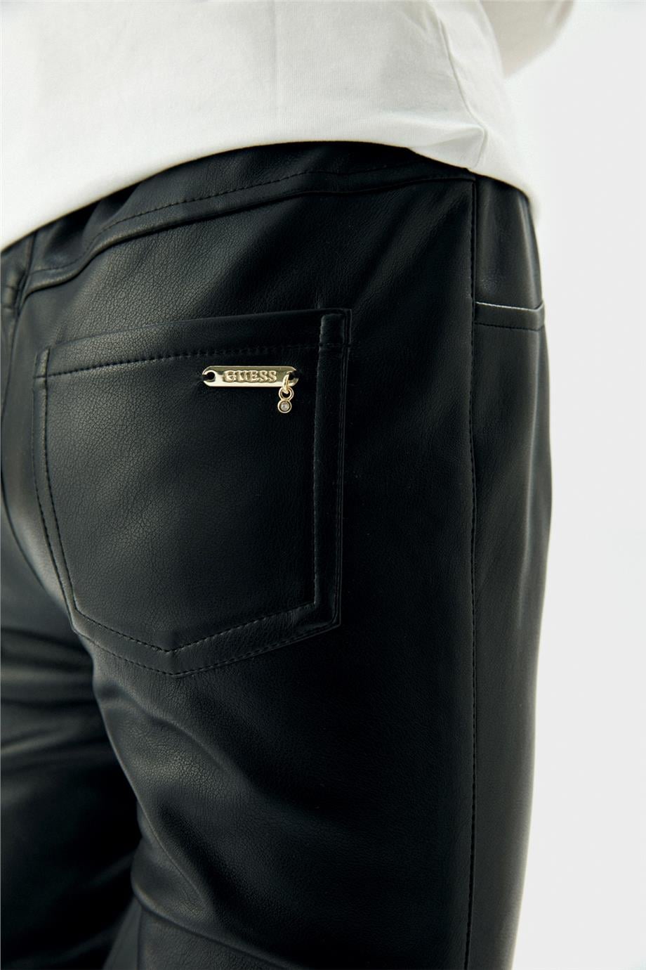 Guess Kız Çocuk Siyah Pantolon