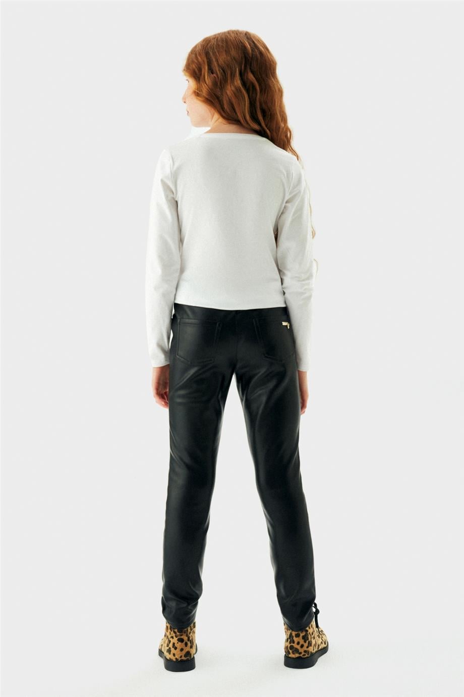 Guess Kız Çocuk Siyah Pantolon