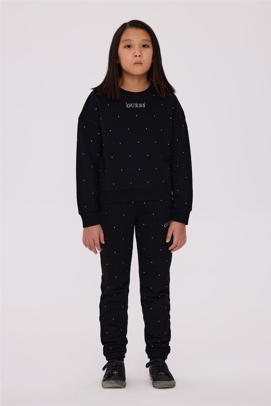 Guess Kız Çocuk Siyah SweatshirtGuess Kız Çocuk Siyah Sweatshirt