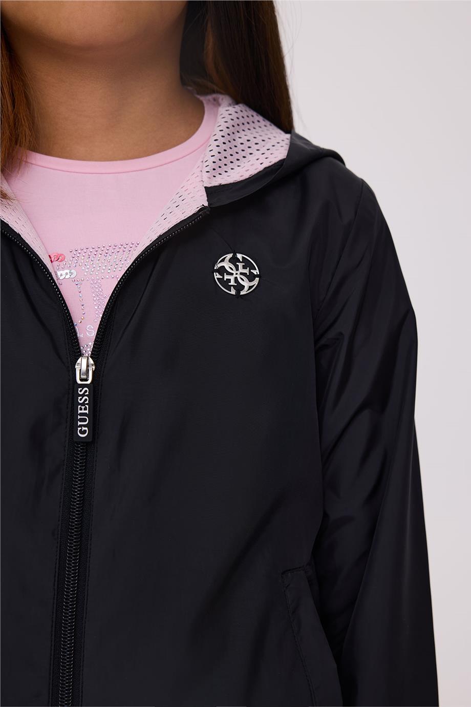 Guess Kız Çocuk Siyah YağmurlukGuess Kız Çocuk Siyah Yağmurluk