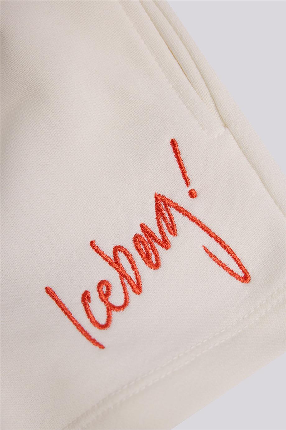 Iceberg Erkek Bebek Kırık Beyaz ŞortIceberg Erkek Bebek Kırık Beyaz Şort