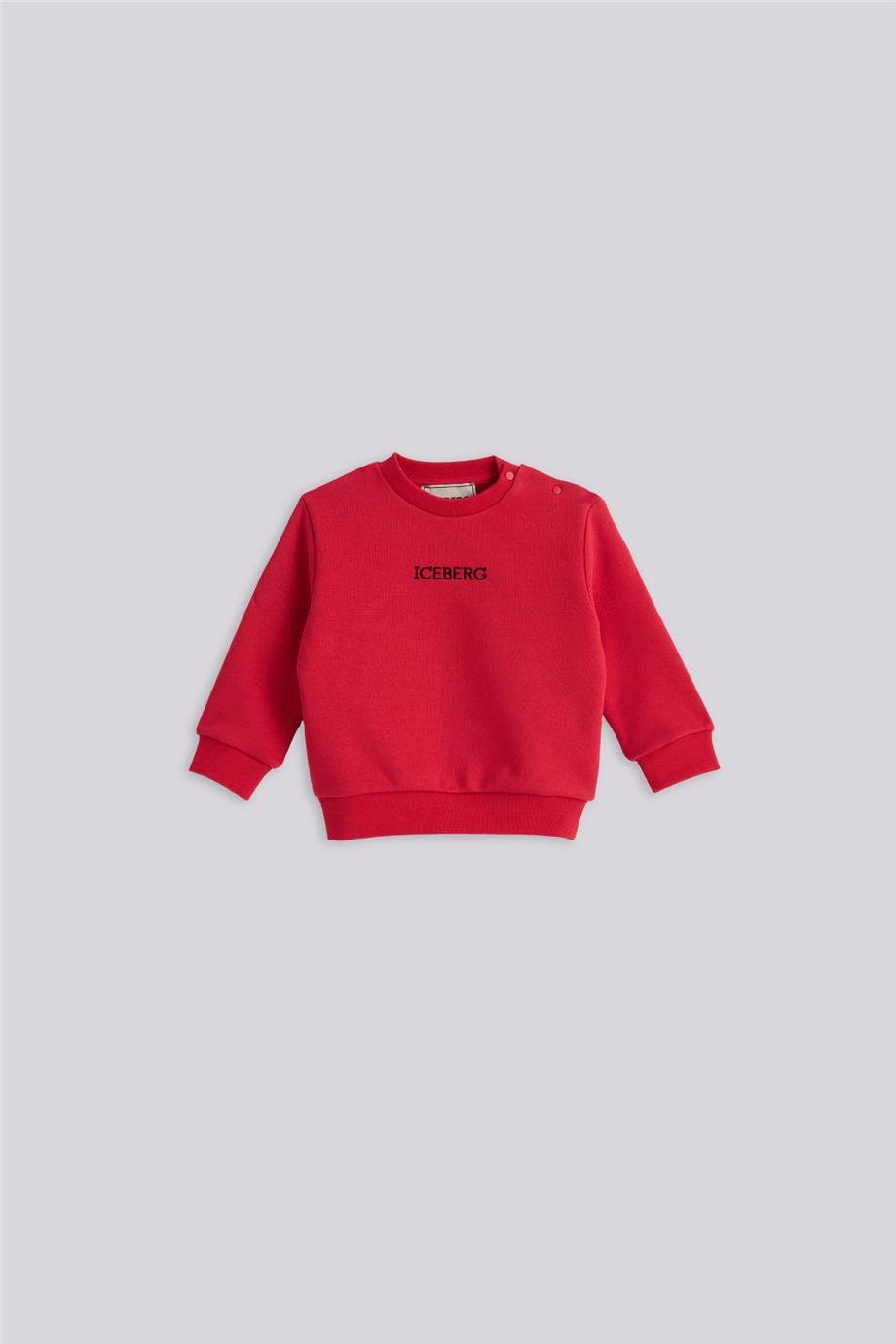 Iceberg Erkek Bebek Kırmızı SweatshirtIceberg Erkek Bebek Kırmızı Sweatshirt