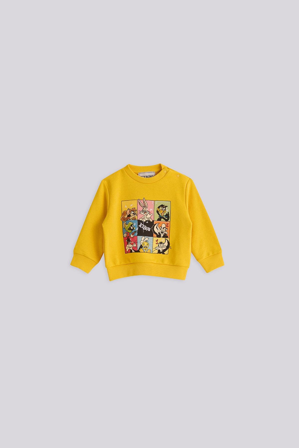 Iceberg Erkek Bebek Sarı SweatshirtIceberg Erkek Bebek Sarı Sweatshirt