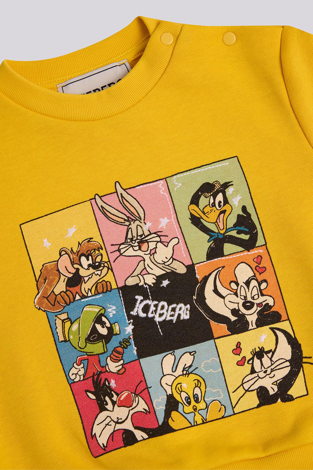 Iceberg Erkek Bebek Sarı SweatshirtIceberg Erkek Bebek Sarı Sweatshirt