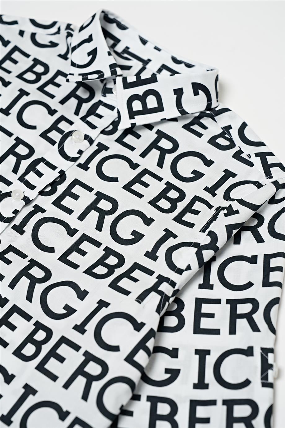 Iceberg Erkek Çocuk Beyaz Gömlek