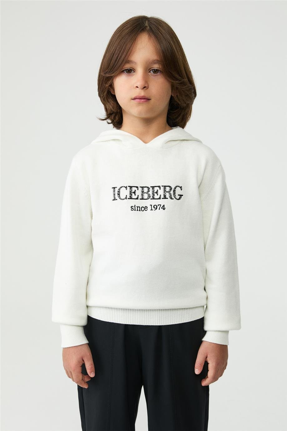 Iceberg Boy White SweaterIceberg Boy White Sweater